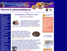 Tablet Screenshot of cyprus-wedding.com